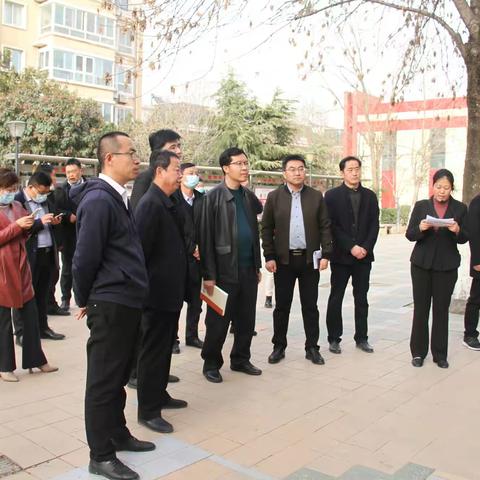 潍坊市高新区党群工作部到智远街道林家社区调研