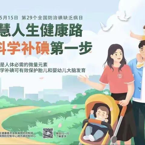 防治碘缺乏病日——“智慧人生健康路，科学补碘第一步