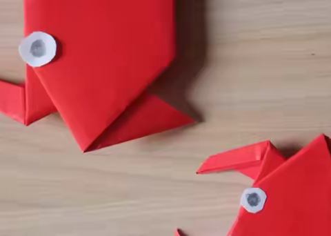 [线上百幼 “童”样精彩】大班手工活动 —《小螃蟹》