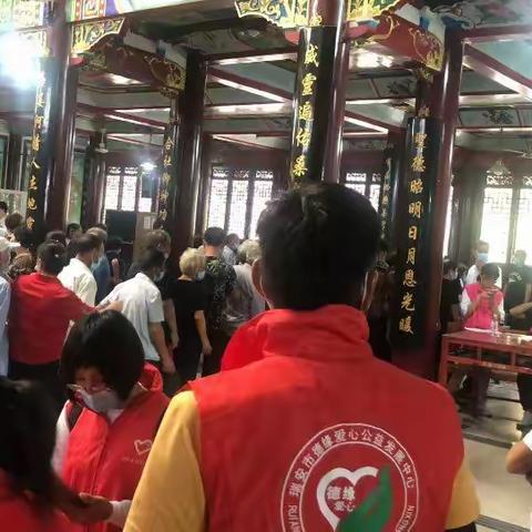 助力仙降街道接种疫苗