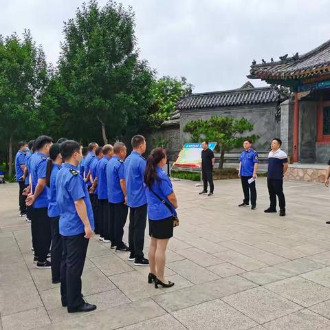 安全生产在行动—城管局开展防溺水演练和安全生产宣誓活动