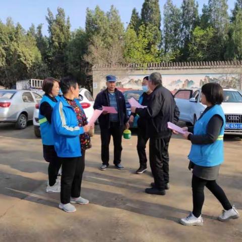 网格员倡导“清明节”文明祭祀