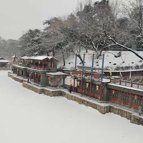 颐和园雪景