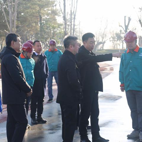 集团公司总经理涂海毅到华煜公司进行调研