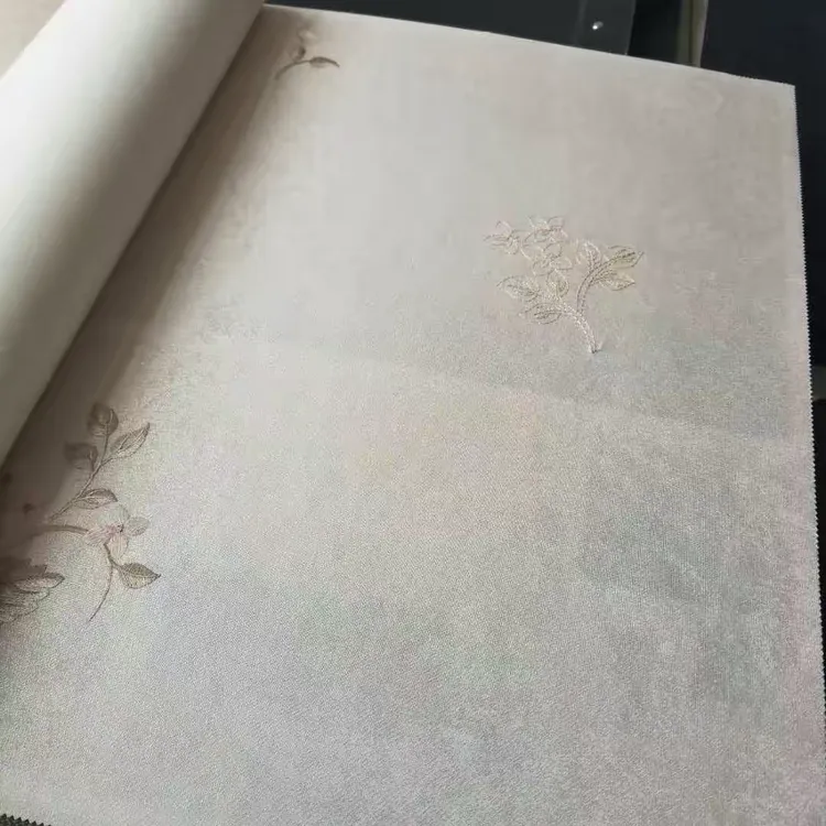 嘉乐美m08刺绣墙布