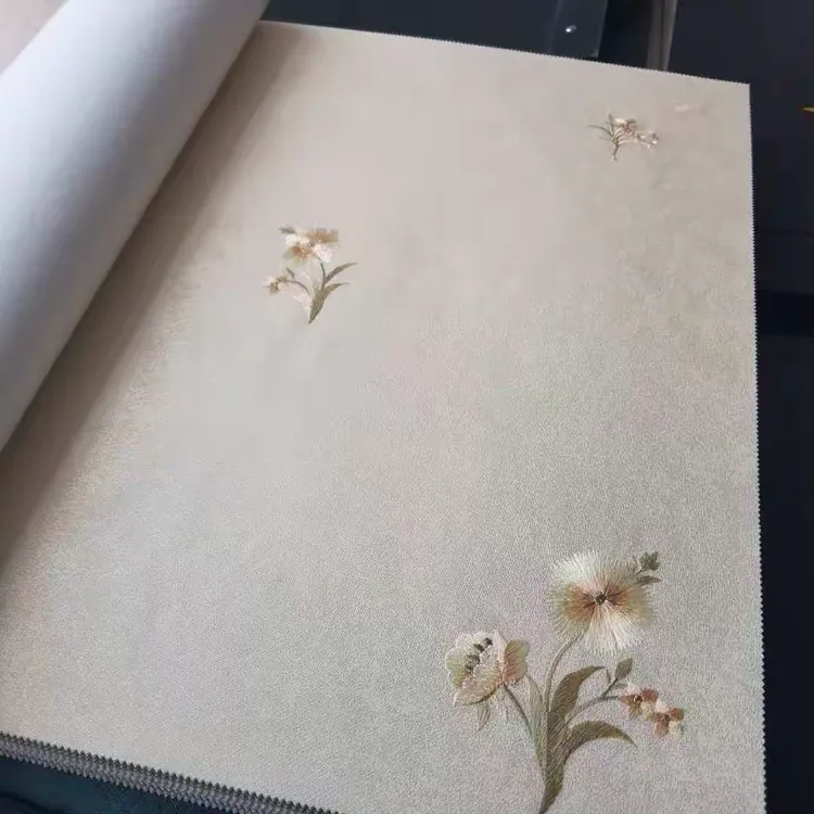 嘉乐美m08刺绣墙布