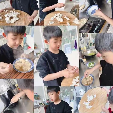 生活小能手——记英华小学三年级5班快乐假期
