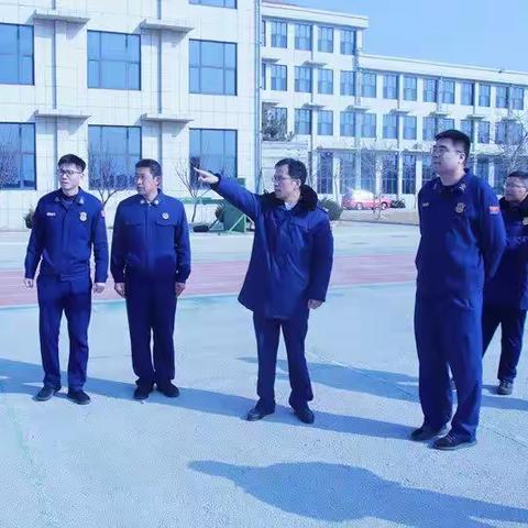 刘正杰副支队长到南海大队调研指导消防培训基地建设工作