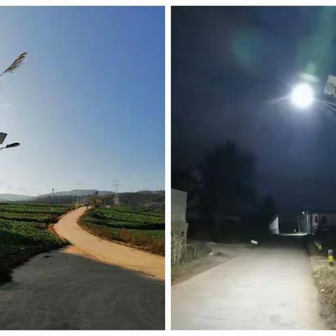 西邑乡大庄村增设新型太阳能LED路灯 有效实施乡村振兴亮化工程 提升村民幸福指数