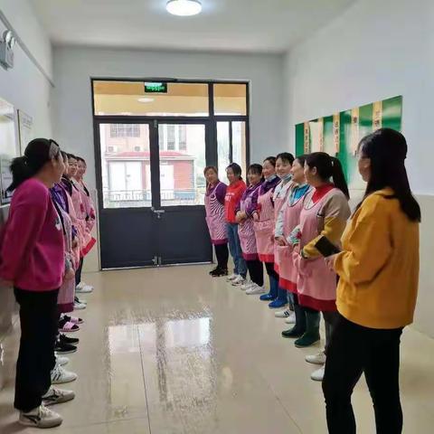 巨野清华园学校，生活区第四大周工作回顾！