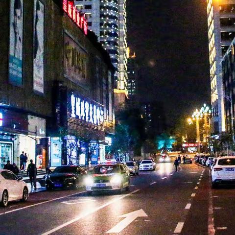 成都城市印象（六十）夜游顺城街