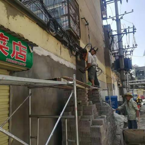 湛北路街道：文园社区小区改造有条不紊，期待旧貌换新颜！