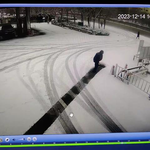 记录2023年第一场大雪