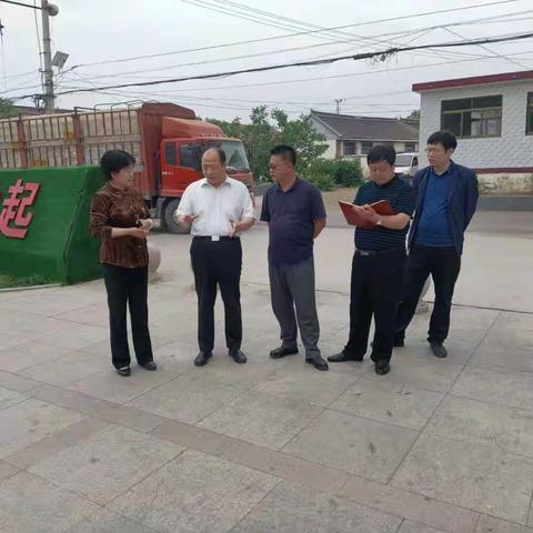 县委常委、县纪委书记、监委主任候选人赵朝东到肖营子镇调研督导工作