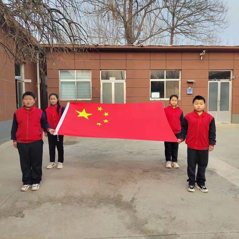 学习雷锋精神，争做时代少年———平安丁店小学学雷锋主题升旗仪式