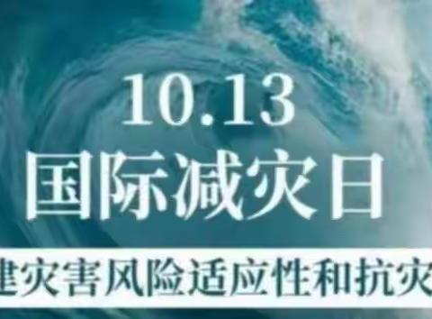 柏香镇中心小学开展“10.13国际减灾日”系列活动