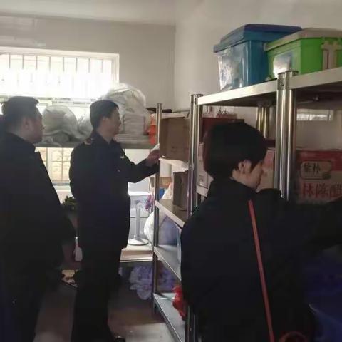 青化砭食药所2018年3月8日工作动态