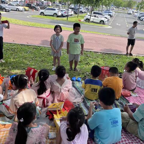 罗租小学2022级（6）班“中秋情”主题读书会