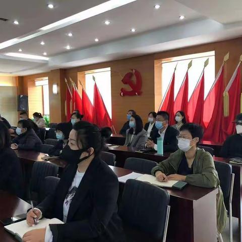 北戴河区医疗保障局组织开展收听收看习近平总书记在中国共产党第二十次全国代表大会上的报告活动