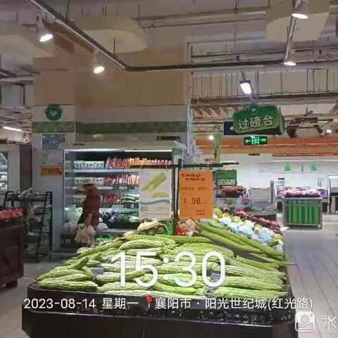 大庆东路店8月14日生鲜第三次开业营运报告