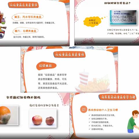 2202班家长进课堂———关注食品安全 携手健康同行