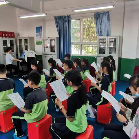 【童真县前】走进音乐课堂——记泾河新城县前小学合唱社团