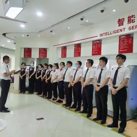 合规有实招-奉贤南桥支行网点负责人唐明