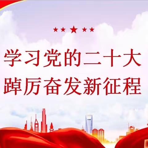 学习党的二十大，踔厉奋发新征程