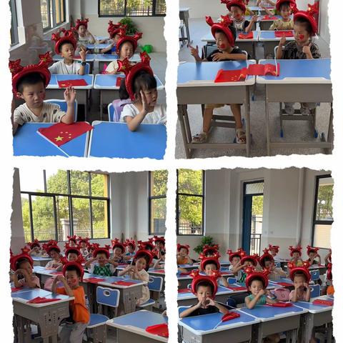 我为祖国送祝福              ——河西小学一（1）班开展喜迎国庆主题活动