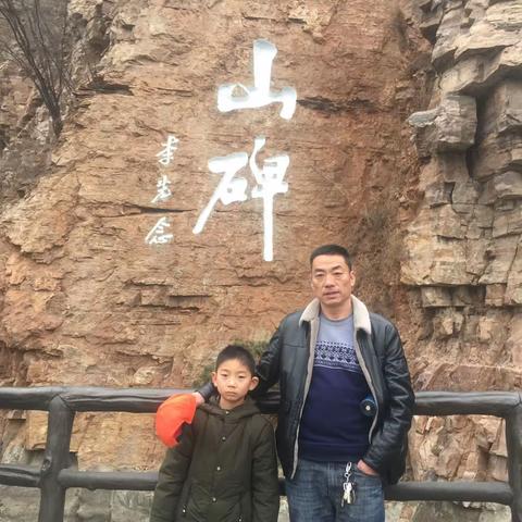 20181222-23尧森带领二儿子参观照
