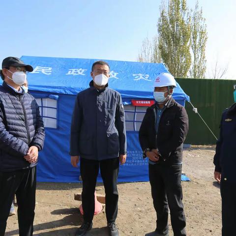 呼和浩特市交通局局长张玮一行到G6科尔沁互通调研