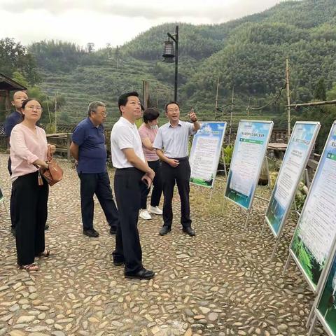 信阳市羊山新区张强副主任一行莅云考察我行乡村振兴金融服务站