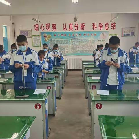 新源县第六中学2022年中考理化实验操作考试