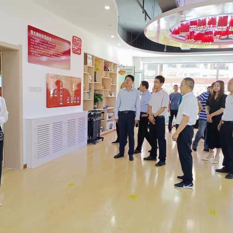 市委党校第七调研组调研崇文路社区党建引领城市基层综合治理工作