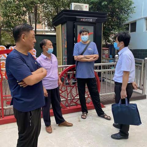 市巡察办到飞机场社区开展巡察整改“回头看”工作调研