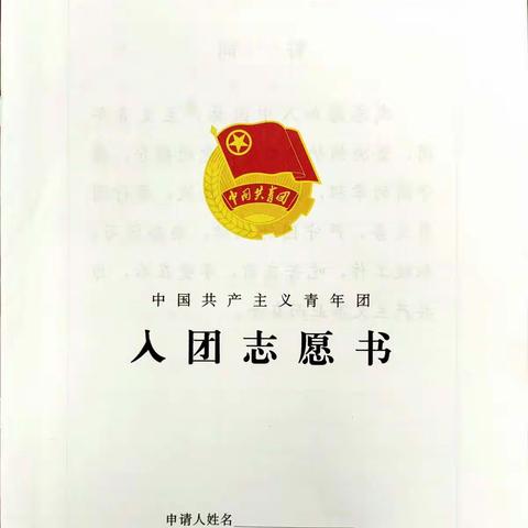 “喜迎二十大，永远跟党走，奋进新征程”宝莲寺镇一中新团员入团仪式