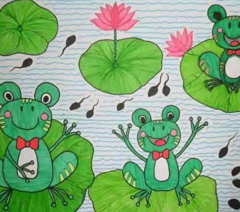 城东幼儿园大二班生命科学：《小蝌蚪长大了》