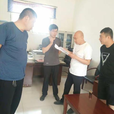 台前县水利局“同心人才助攻团”成员工作纪实