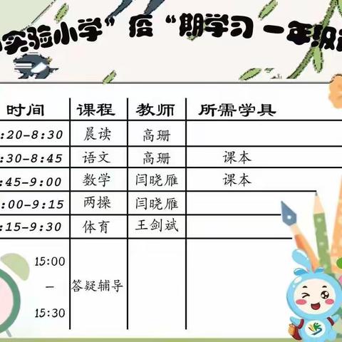 战“疫”初胜，春暖花开——中心实验小学一年级线上教学第八天