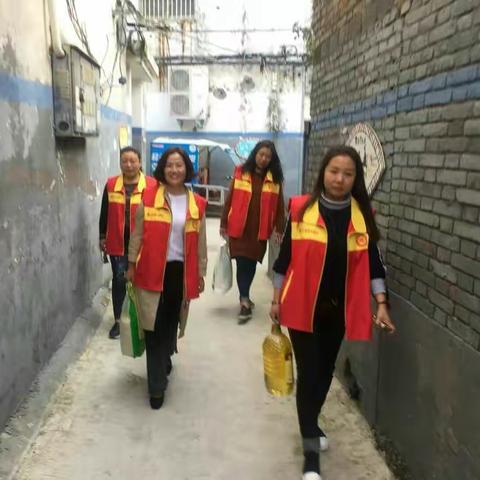 开展“情暖重阳节”走访慰问活动❤❤❤