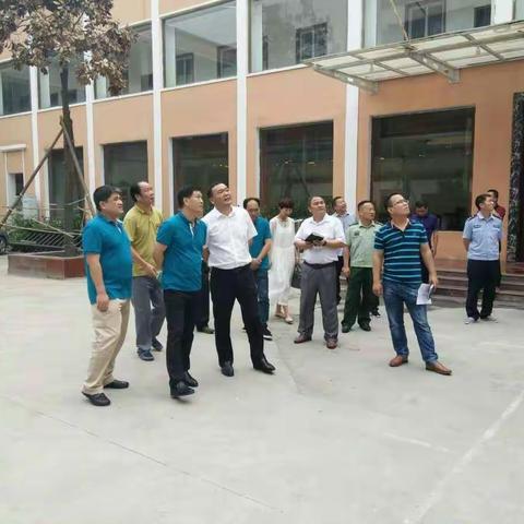 源汇区副区长李书旺带队督查养老机构消防安全工作