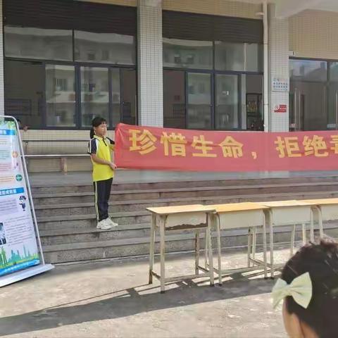 远离毒品  关爱未来——新安镇榕树小学禁毒宣传活动