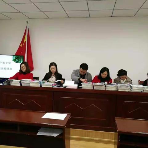 红小第六周教学常规检查简讯