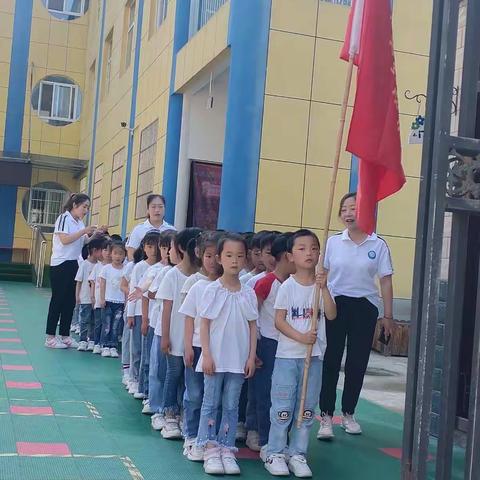 【幼小衔接】小学，你好！——潘河乡中心幼儿园大班幼儿参观小学初体验。