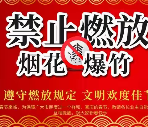 让“年味儿”更清新 盛福花园社区“禁燃禁放”在行动！