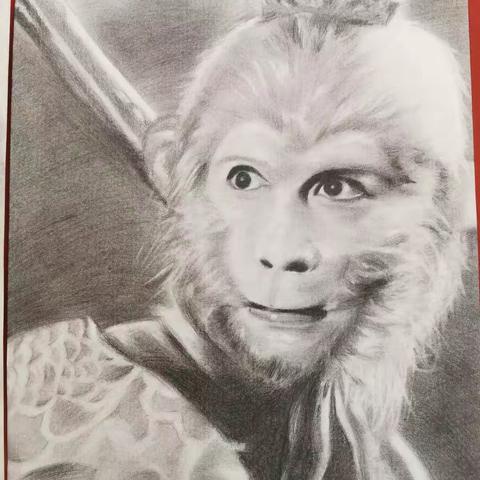 小央美素描班作品