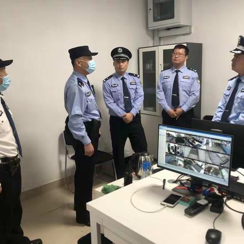 分局赵德春副局长到地铁2号线督导检查工作