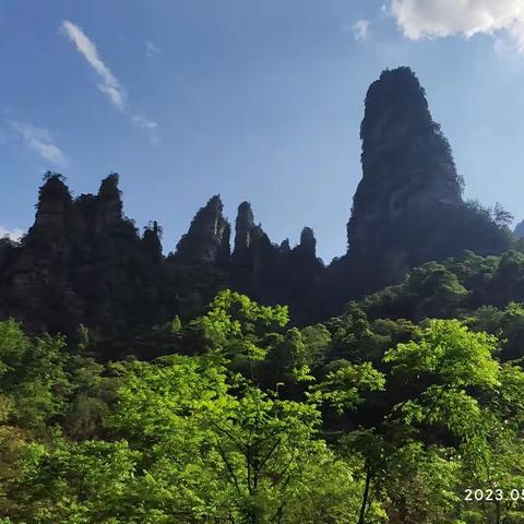 张家界十里画廊美景