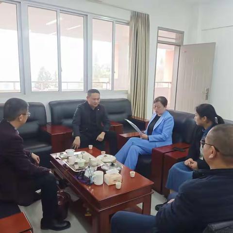 县领导莅临德化二中调研指导工作