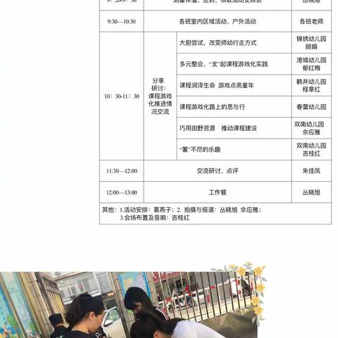 巡查指导促成长，携手同行共发展——锦绣幼儿园共同体课程游戏化推进活动（双甸站）